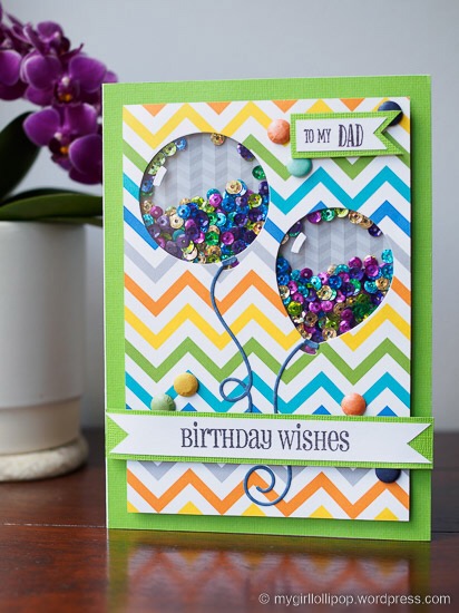 birthday shaker card birthday shaker card