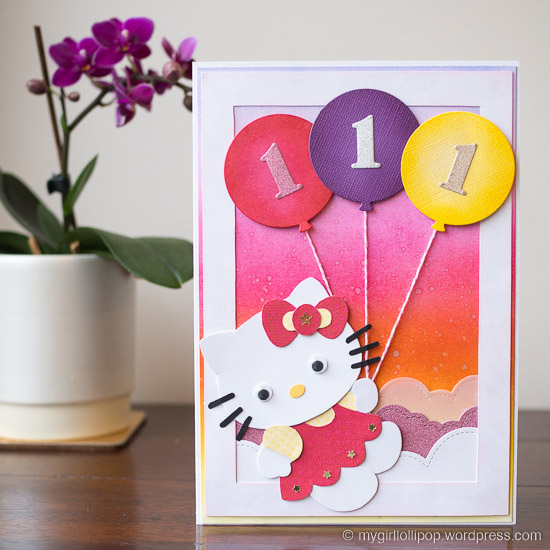Hello Kitty birthday card mygirllollipop.wordpress.com 