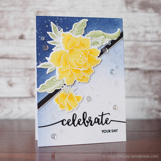 altenew peony bouquet