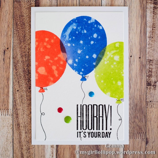 MFT Big Balloons Stencil