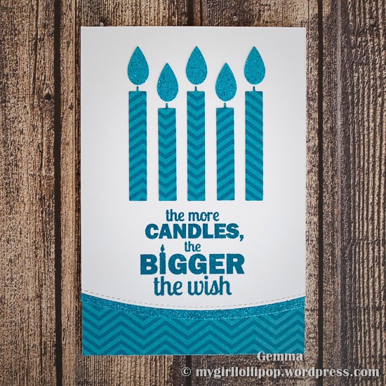 mft birthday candles die-namics