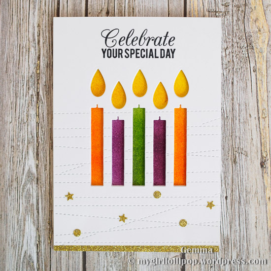 MFT Birthday Candle Die-namic