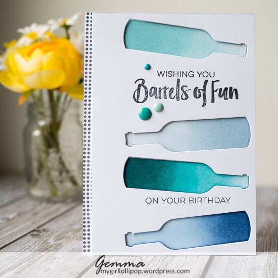 MFT Wine Service die-namics, MFT Uncorked stamp set