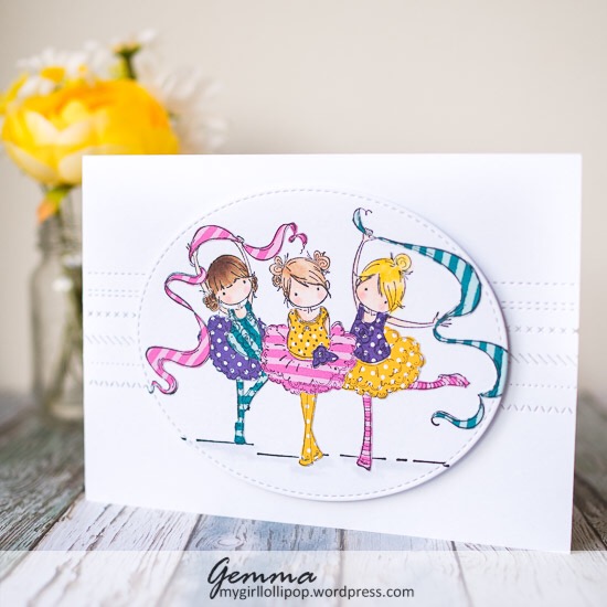 Stamping Bella Tiny Dancers
