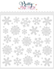 Snowflakes Stencil