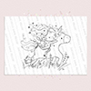Unicorn digi stamp