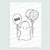 Cute Ghost digi stamp