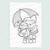 Rainy Day Friends digi stamp